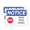 Signmission Safety Culture Sign, 5 in Width, Vinyl Decal, Rectangle OS-2PACK-NS-D-35-L-16866 - alternate 1